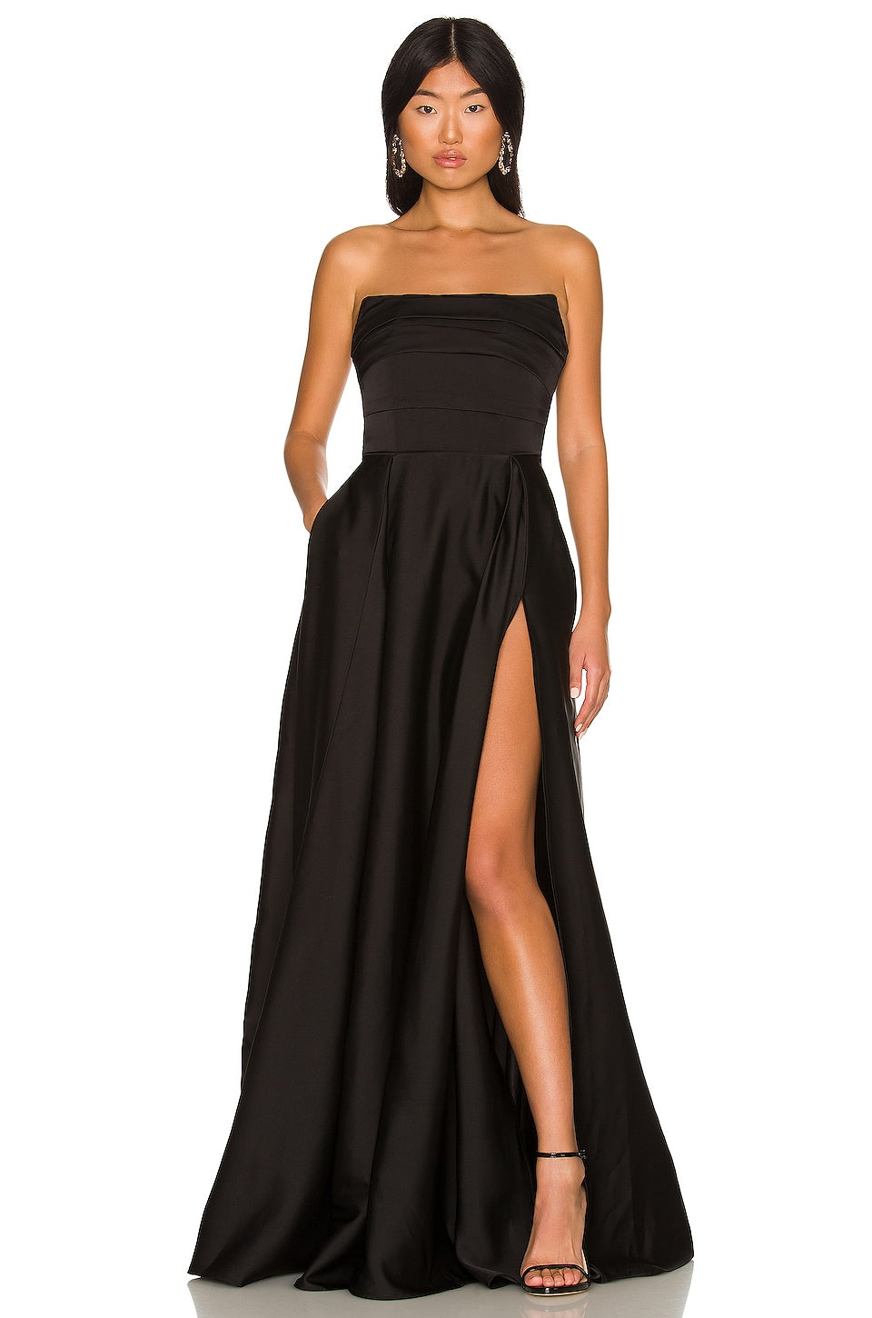 SAU LEE x REVOLVE Heidi Gown dress, black