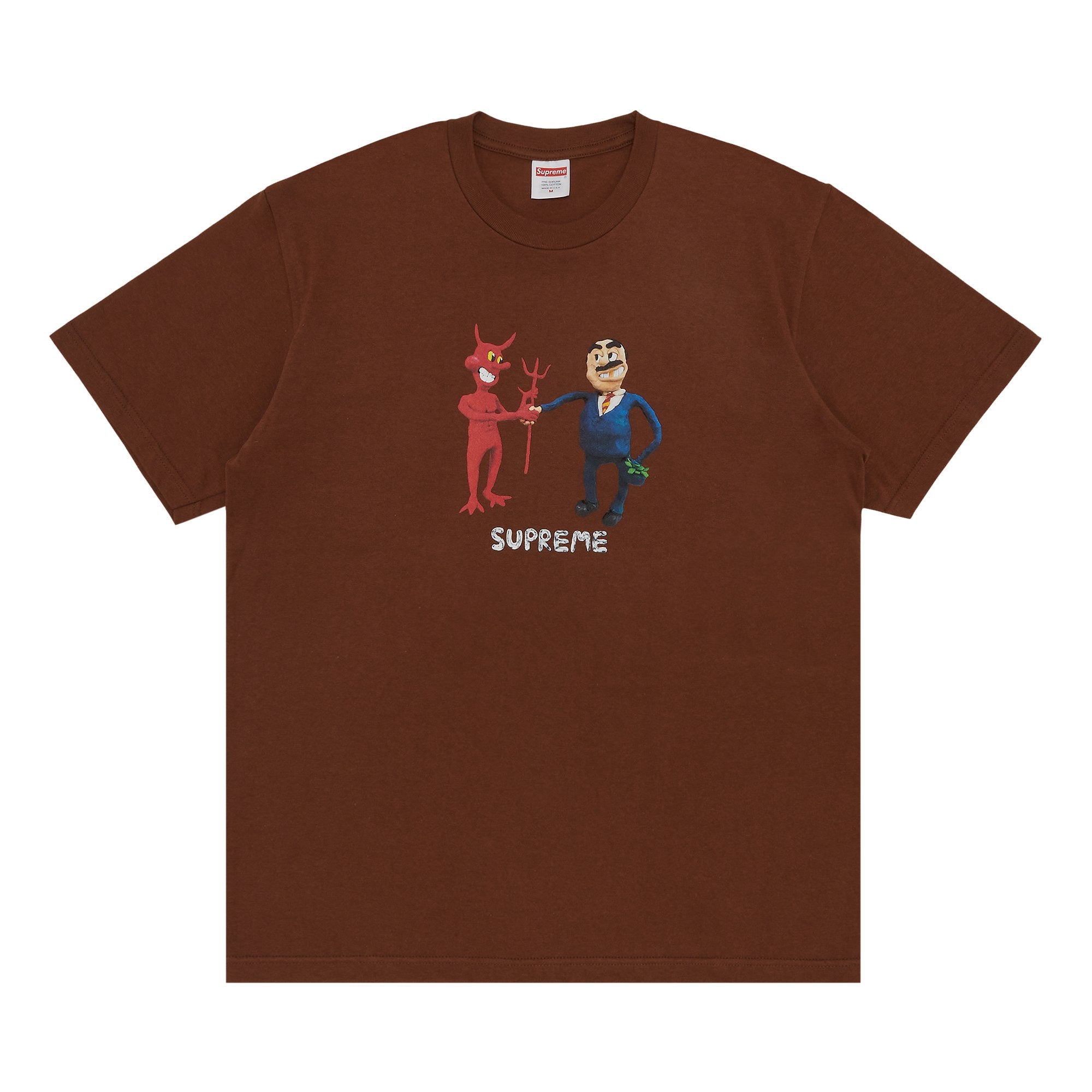 Supreme Business T-shirt, brown