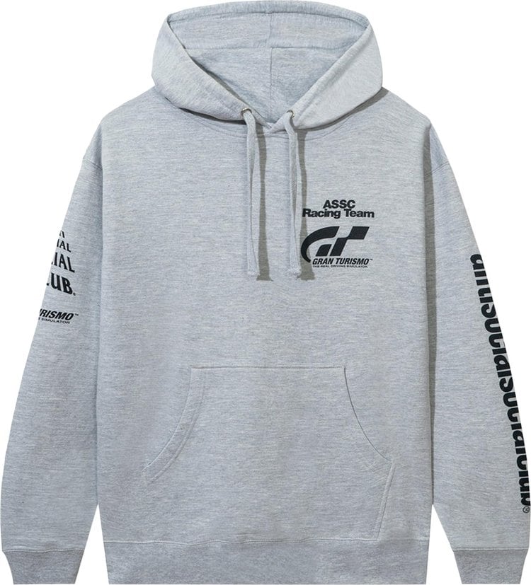 Anti Social Social Club x Gran Turismo Hoodie 'Grey', gray