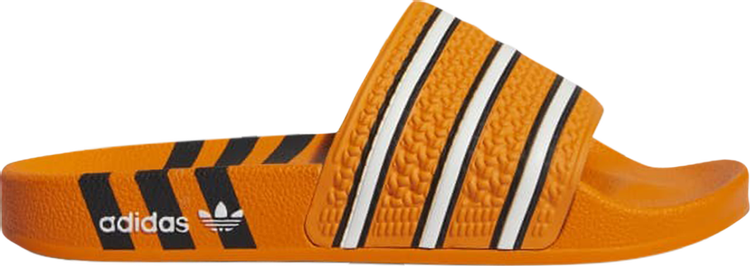 صندل أديداس Wmns Adilette Slide 'Three Stripes - Bright Orange'، برتقالي