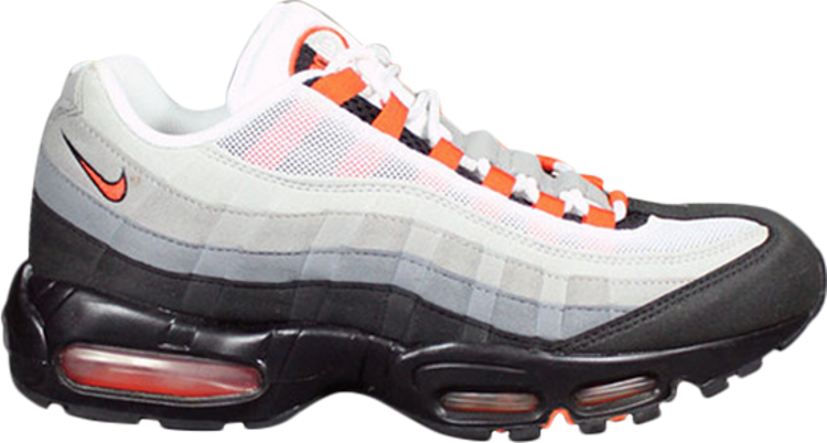 حذاء Nike Air Max '95 'Team Orange' باللون الأبيض