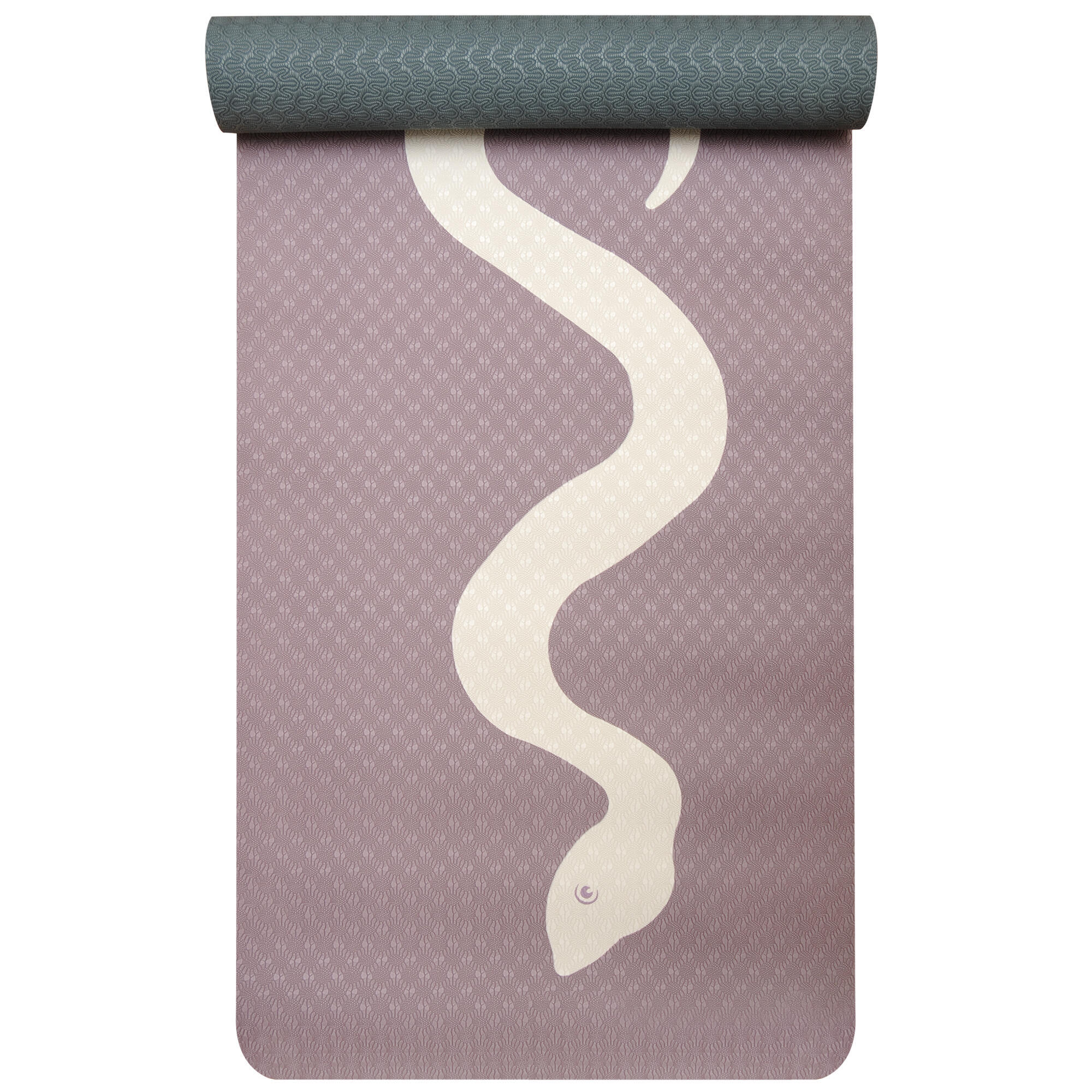 Yoga mat YOGISTAR Pro Art Collection, dark gray