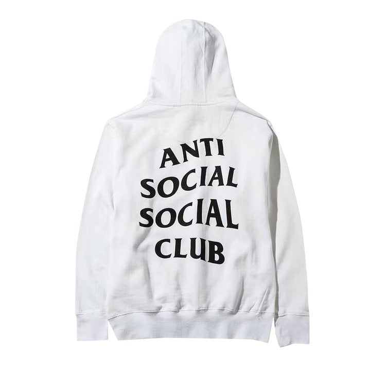 Anti Social Social Club Masochism Mind Game Hoodie 'White', white