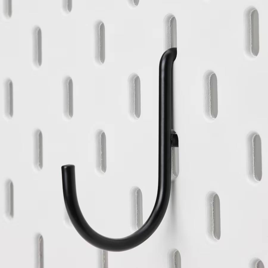 Ikea Skadis hooks 3 pcs, black