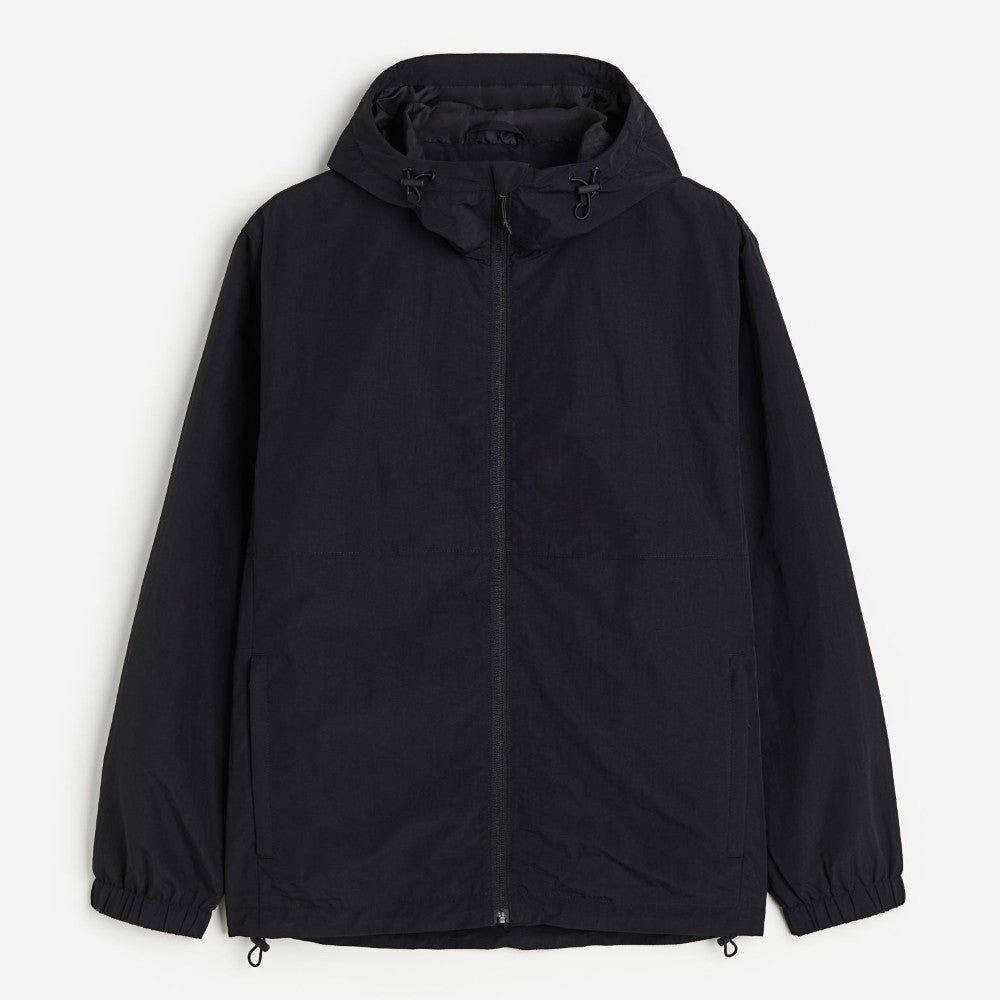 H&M Regular Fit Windbreaker, black