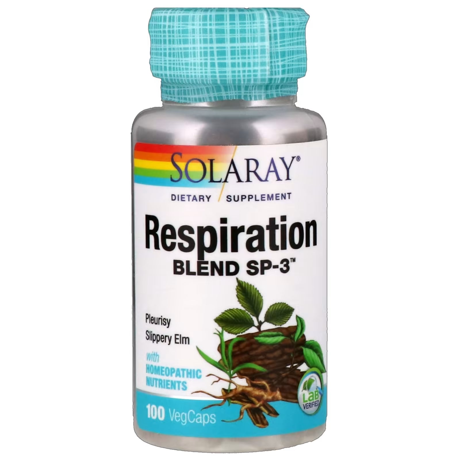 Solaray Breathing Blend SP-3, 100 vegetarian capsules