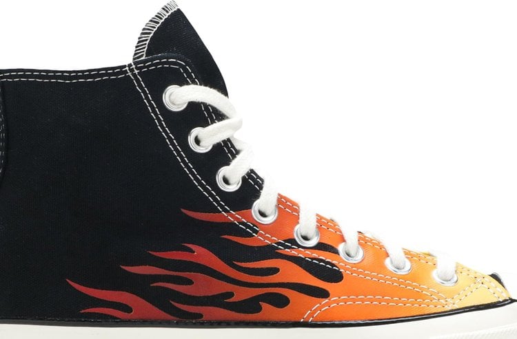 Converse Chuck 70 Hi Flames sneakers, black