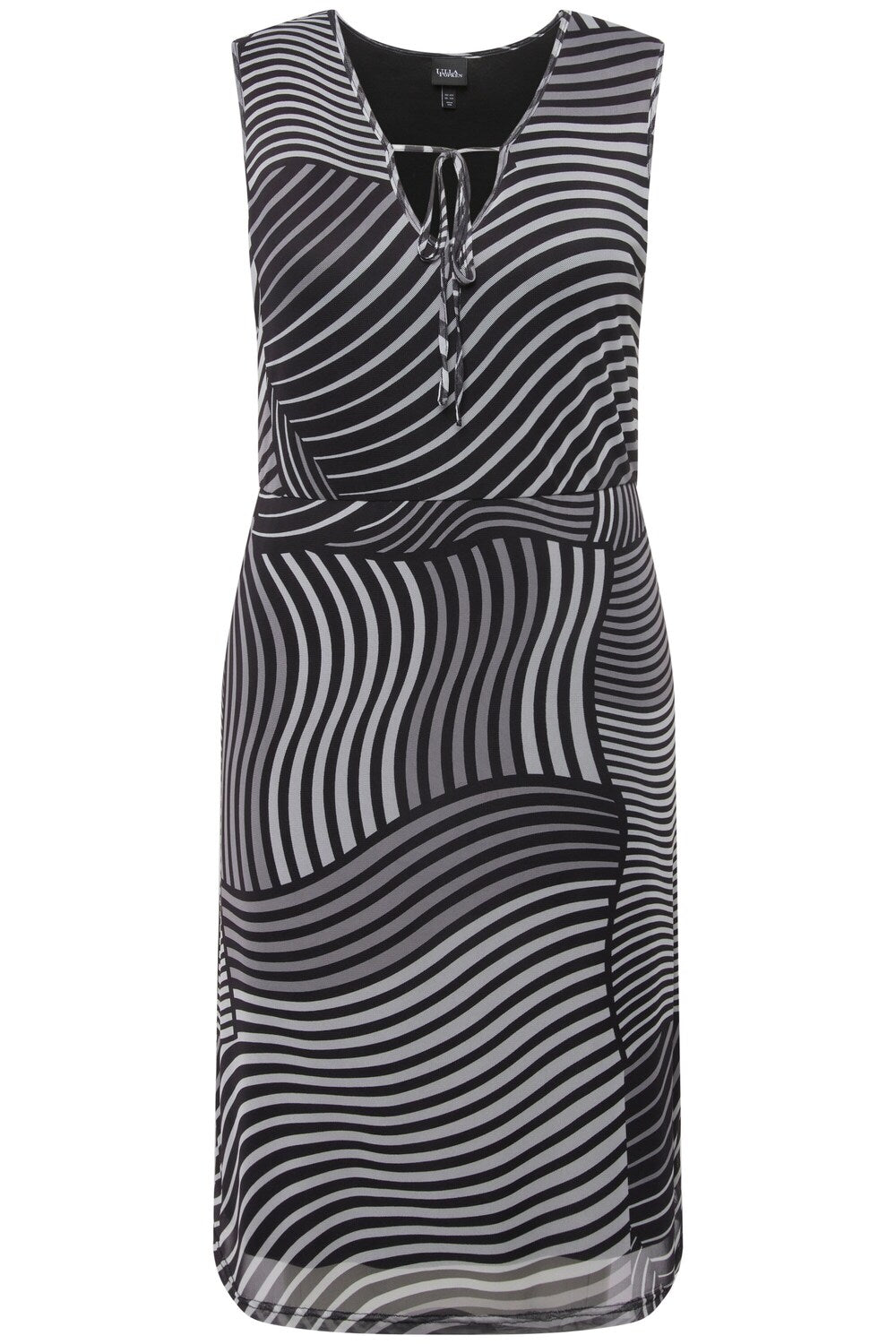 Ulla Popken dress, grey/black