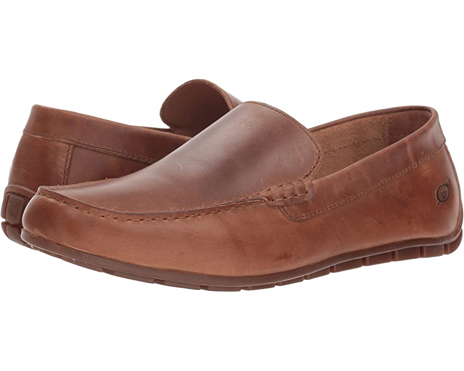 Allan Born loafers, tan