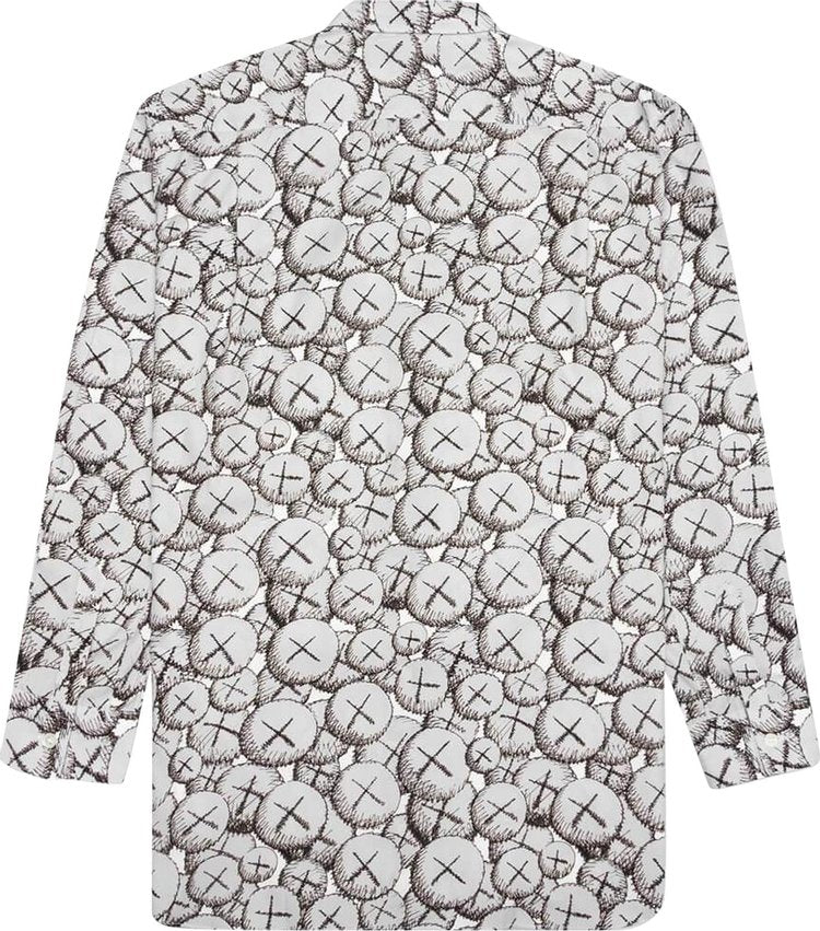 Comme des Garçons SHIRT x KAWS Classic Printed Shirt Print D 'Grey', gray