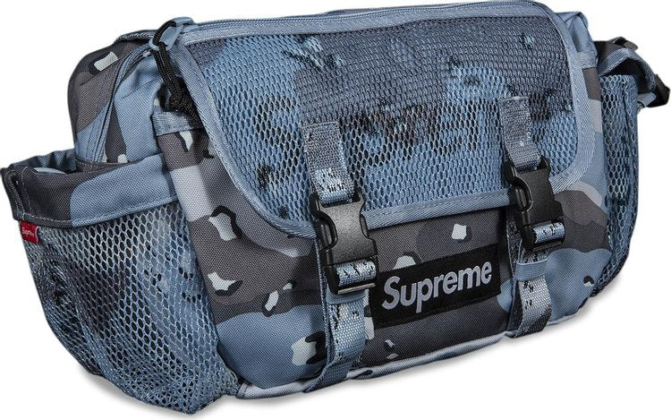 Supreme Waist Bag Blue Chocolate Chip Camo, blue