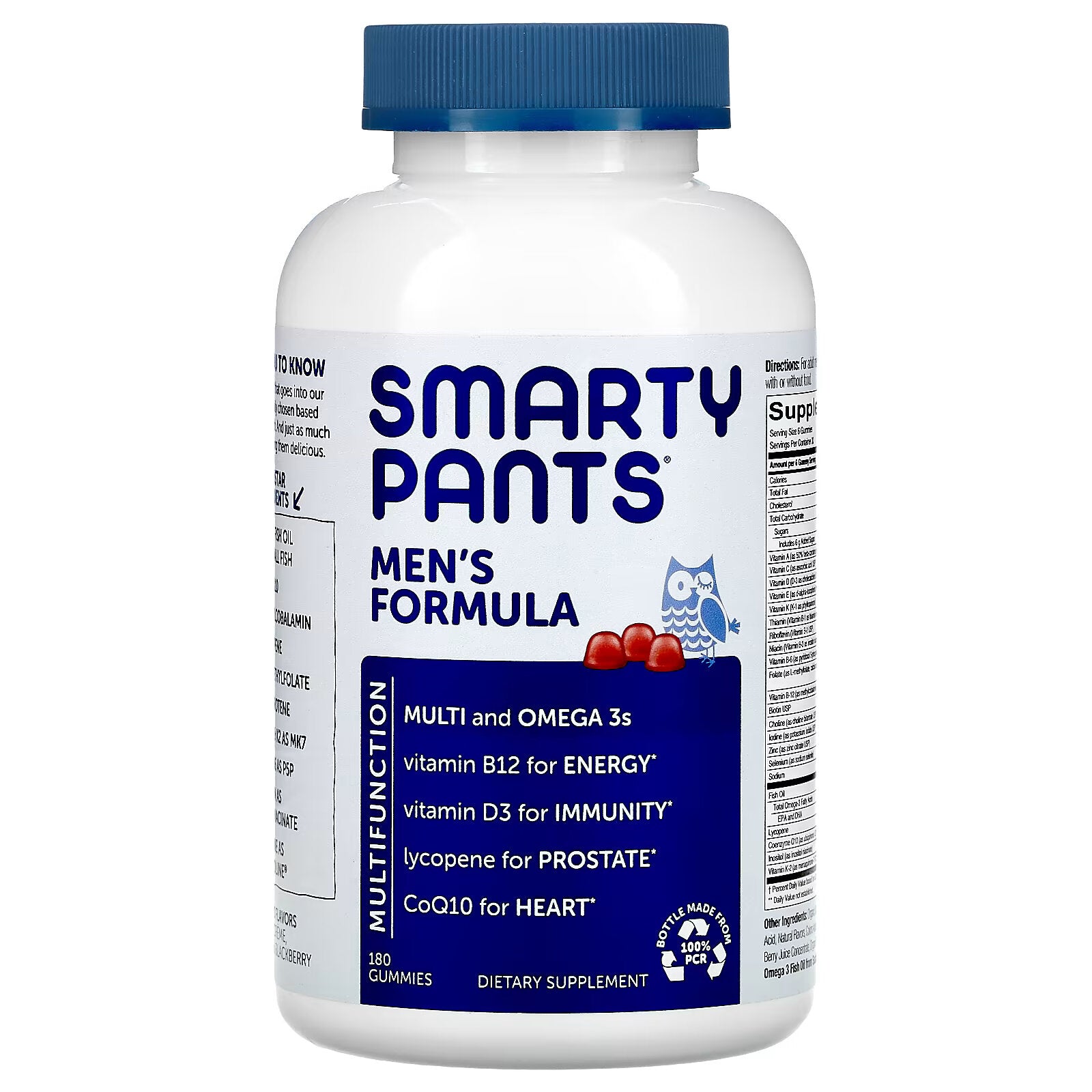 SmartyPants, Men's Complex, 180 Chewable Tablets