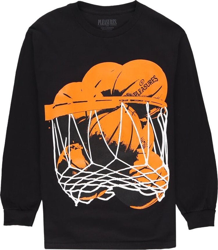 Pleasures Hoops Long-Sleeve 'Black', black