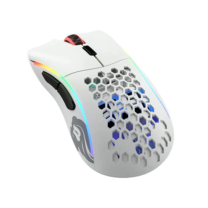 Glorious Model D-Minus Wireless Gaming Mouse, Matte White