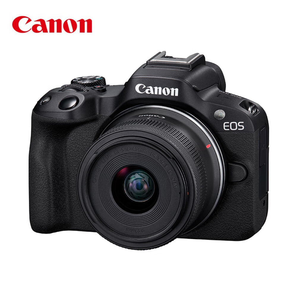 Canon EOS R50 RF-S18-45mm camera with 256G memory card