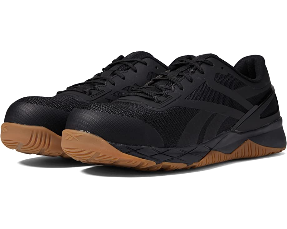 Reebok Nanoflex TR Work EH Comp sneakers, black/brown