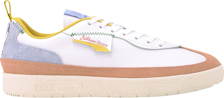 حذاء رياضي Puma KidSuper Studios x Oslo-City White Peach Beige، أبيض