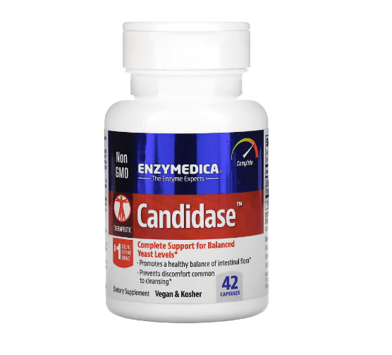 Enzymes Candidase 42 capsules Enzymedica