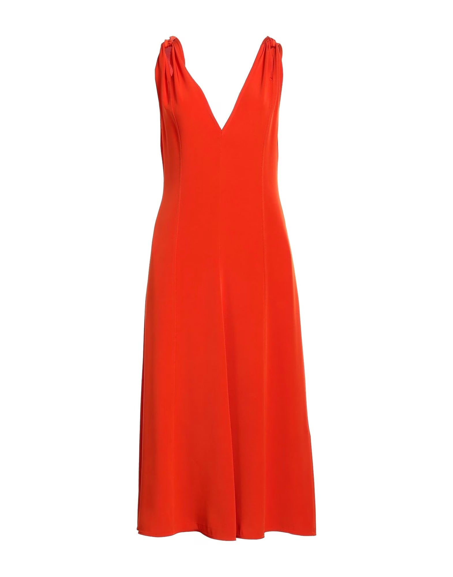 Victoria Beckham Midi Dress, orange