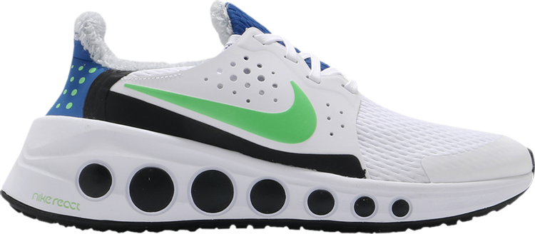 Nike CruzrOne 'White Scream Green' Sneakers, White