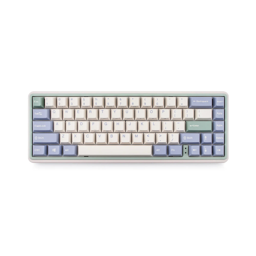 Mechanical gaming wireless keyboard Varmilo Minilo 65%, EC V2 Rose green/beige, English layout