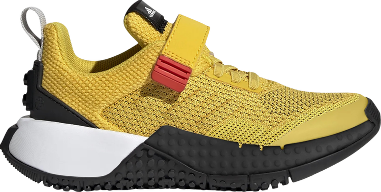 Adidas LEGO x Sport Pro J toddler sneakers, yellow