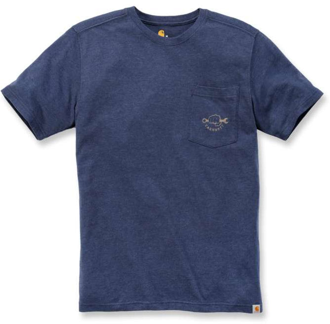 Carhartt Maddock Strong Graphic T-Shirt, Blue