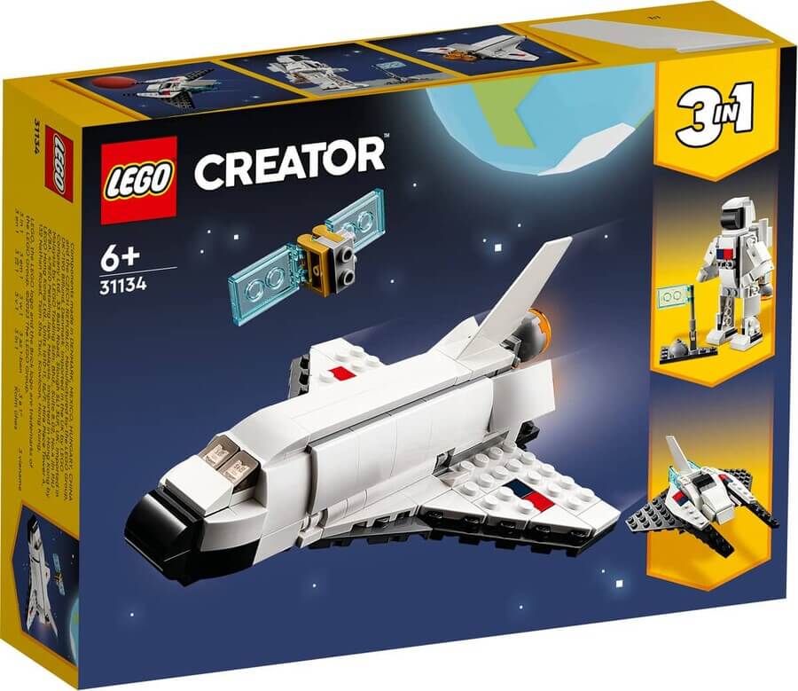 LEGO Space Shuttle Creator 3-in-1, 144 pieces