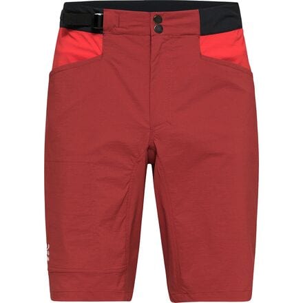 ROC Spitz men's shorts Haglofs, color Corrosion/Zenith Red