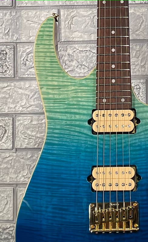 Ibanez RG421HPFM-BRG Standard Gradation Blue Reef RG421HPFM-BRG Standard