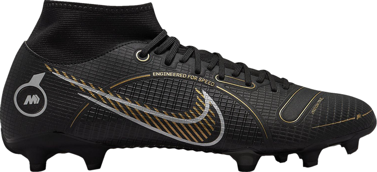 Nike Mercurial Superfly 8 Academy FG MG 'Shadow Pack' Boots, Black