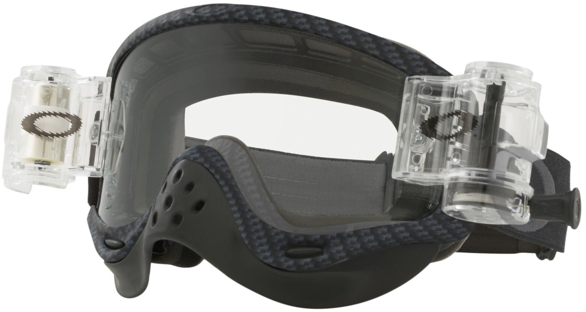 نظارات Oakley O-Frame Race-Ready True Carbon Motocross Goggles مع أحرف