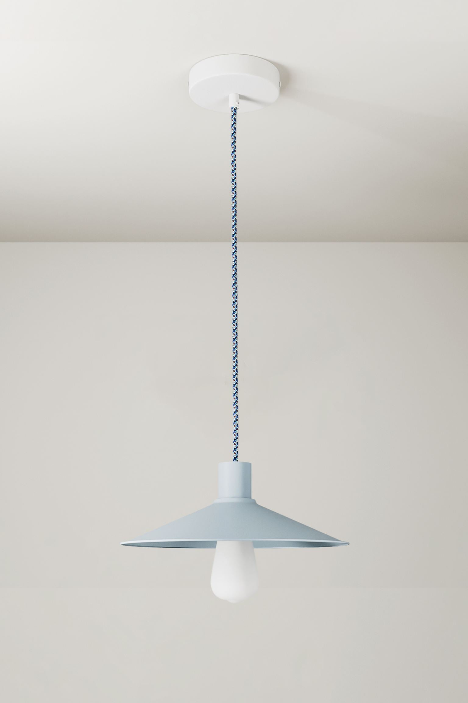 Ceiling light Creative Cables Swing Pastel, blue