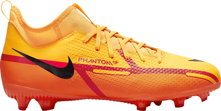 Nike Phantom GT2 Academy DF MG GS 'Laser Orange' Football Boots, orange