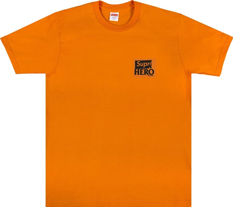 Supreme x ANTIHERO Dog Tee 'Orange', orange