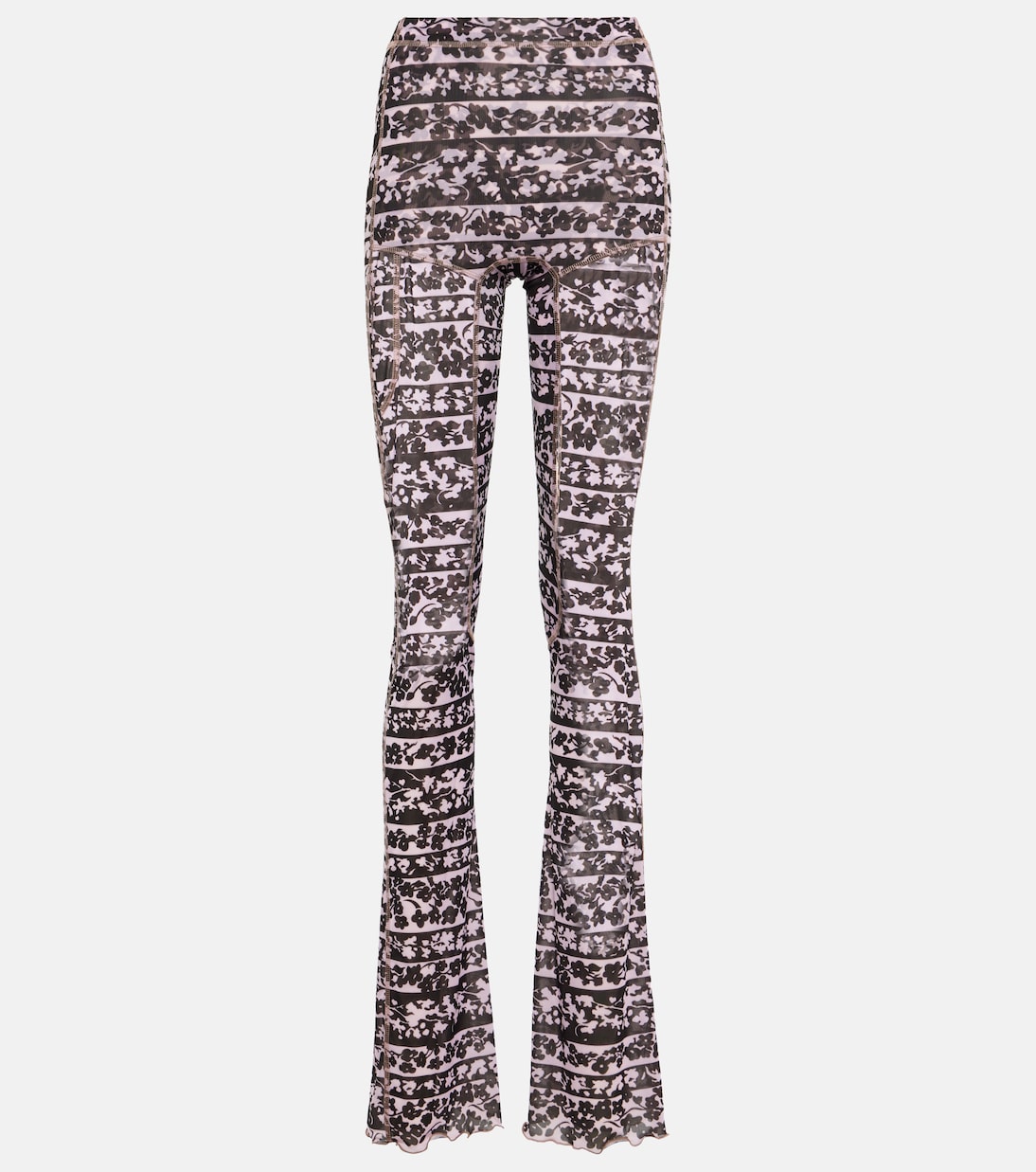 Halcyon Knwls Print Jersey Leggings, Pink