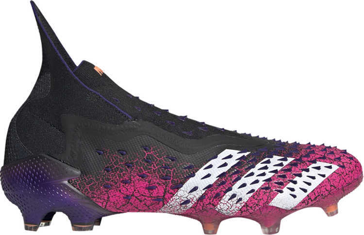 Adidas Predator Freak+ FG 'Demonskin - Black Shock Pink' Boots, Pink