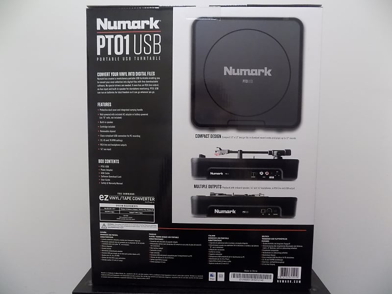 Numark PT-01 USB Portable USB Player PT01