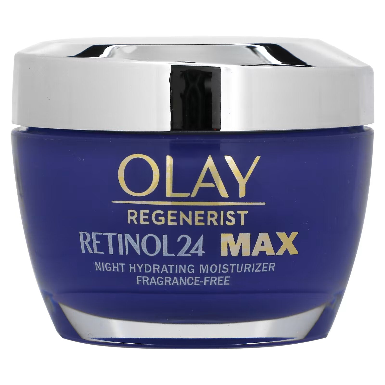 Olay, Regenerist, Retinol 24, Nighttime Moisturizer, Fragrance-Free, 1.7 oz (48 oz)