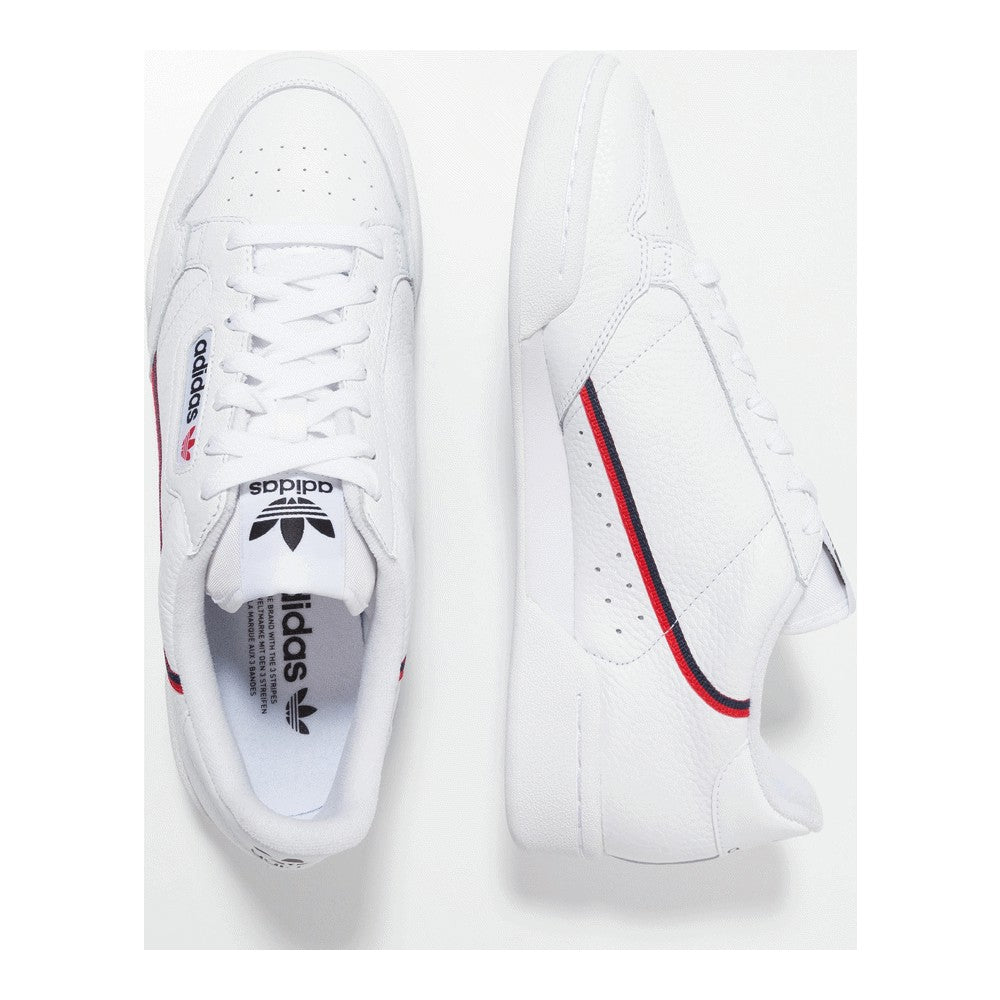 Adidas Originals Continental 80 Unisex sneakers, footwear white/scarlet/collegiate navy