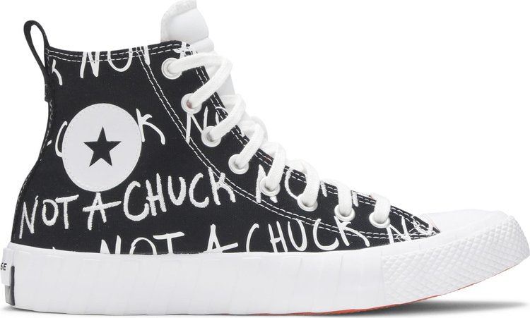 Sneakers Converse UNT1TL3D High GS Not A Chuck, black