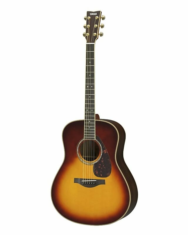 Original acoustic electric guitar Yamaha LL16 ARE Jumbo color brown Sunburst LL16 ARE Original Jumbo Acoustic Electric Guitar