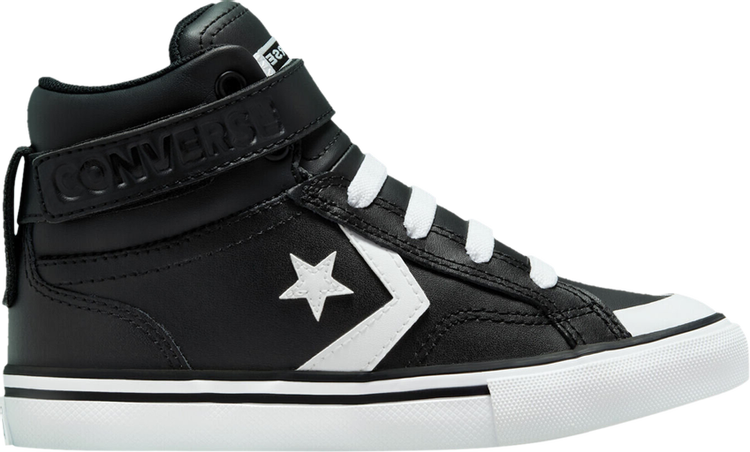 Converse Pro Blaze Strap Leather High PS Black White Sneakers