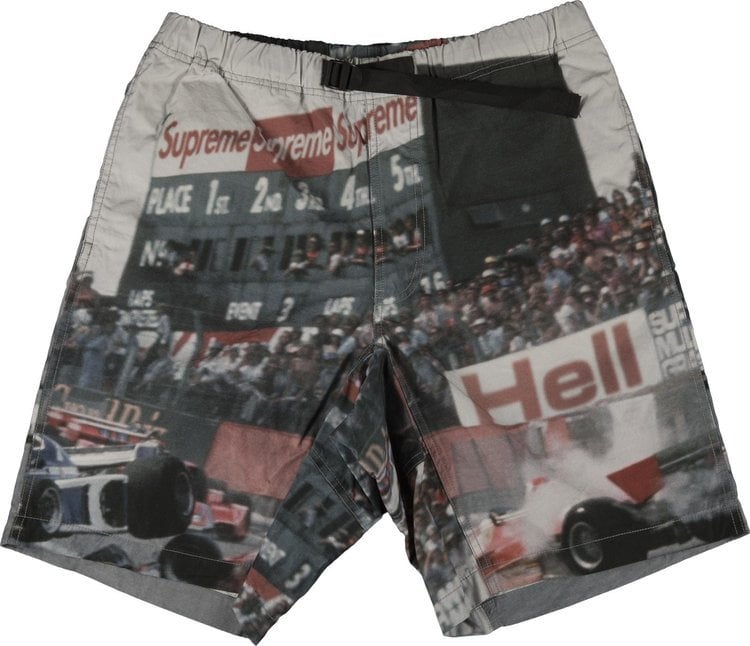 Supreme Grand Prix Belted Short 'Multi', Multicolor