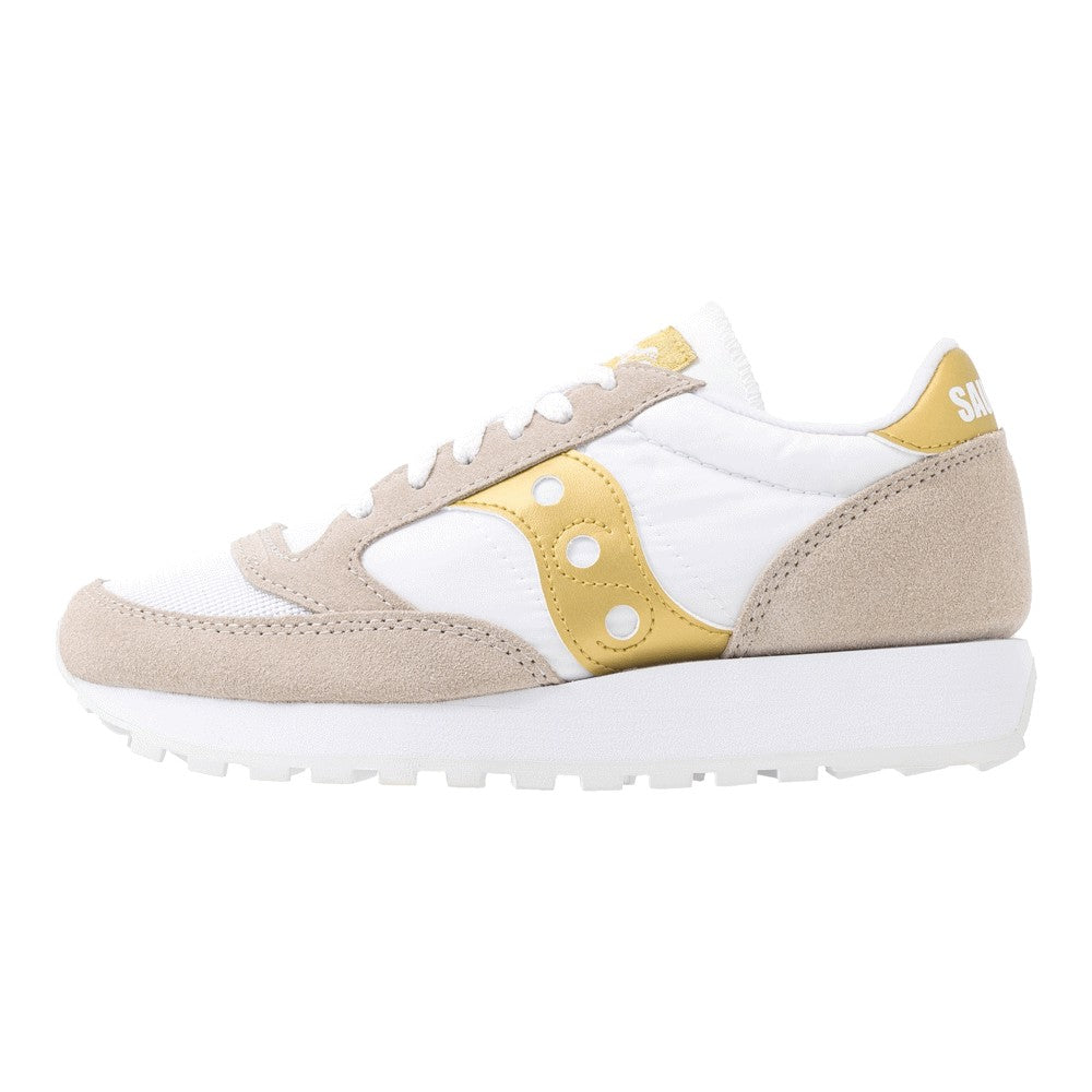 Sneakers Saucony Jazz Vintage, white/gold