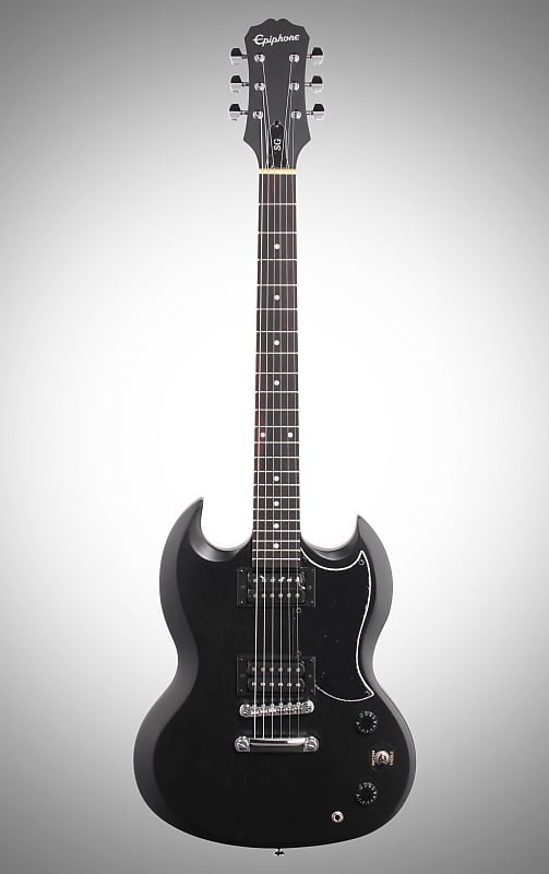 جيتار كهربائي Epiphone SG Special VE، لون الأبنوس العتيق