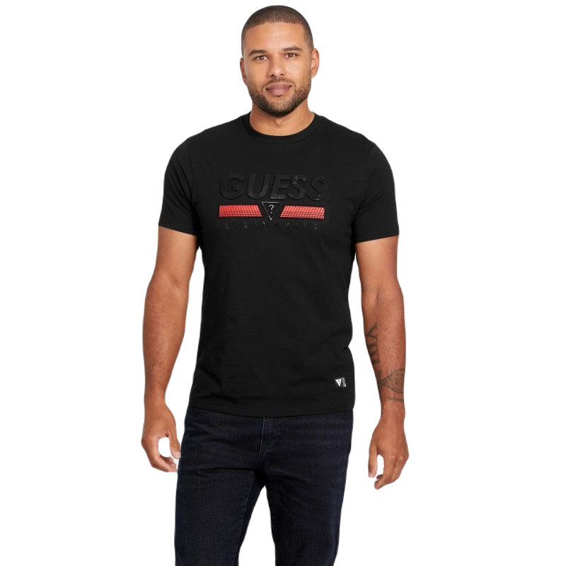 Guess Factory Eco Koda Crewneck T-shirt, black