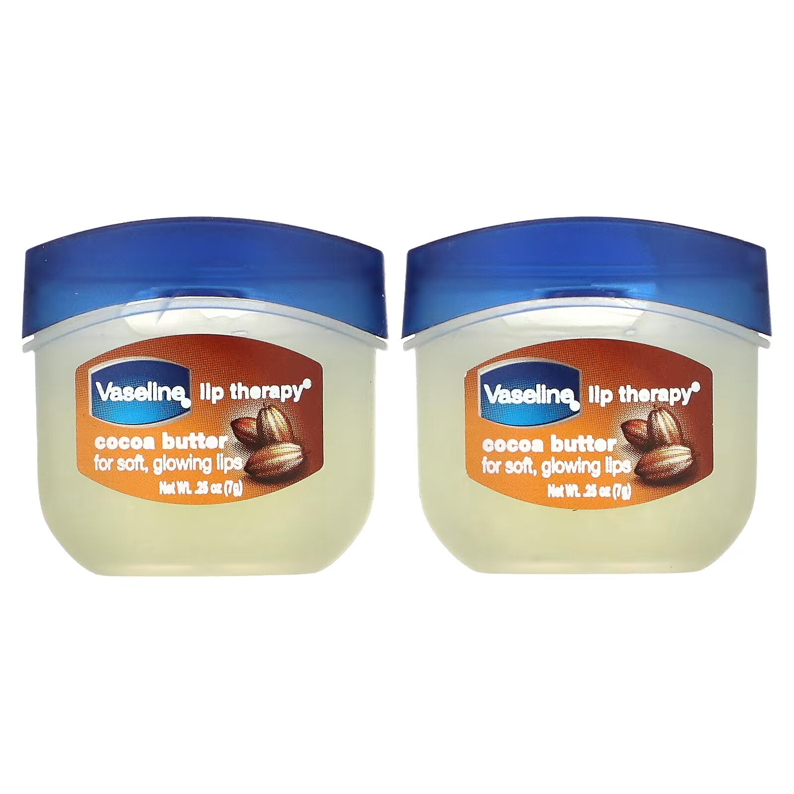 Vaseline Lip Therapy lip balm cocoa butter, 2 pcs.