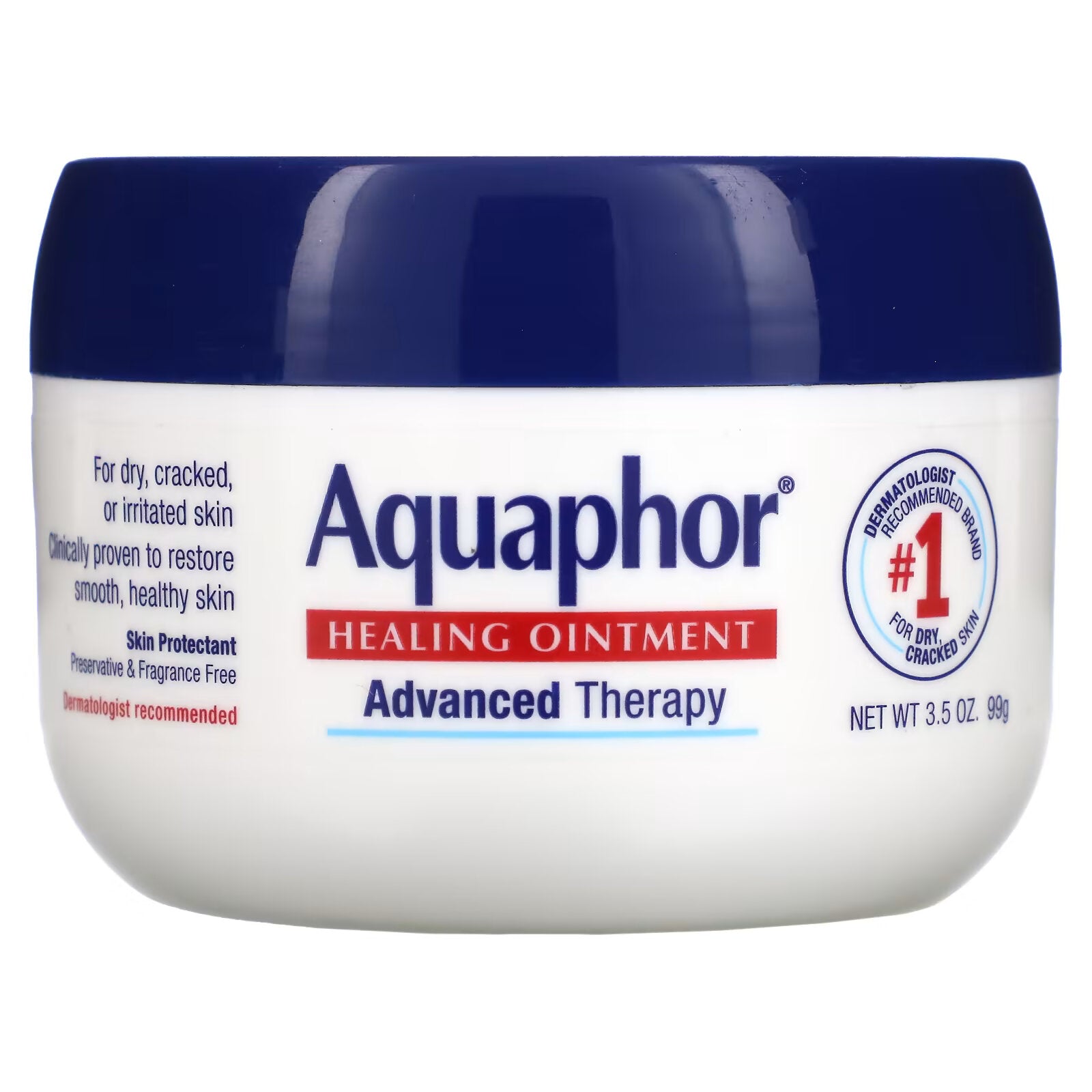 Aquaphor, Healing Ointment, Skin Protectant, 3.5 oz (99 g)