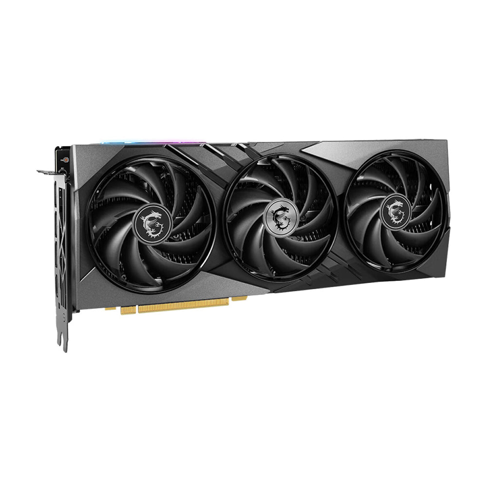 Video card MSI GeForce RTX 4070 SUPER GAMING X SLIM, 12 GB, black